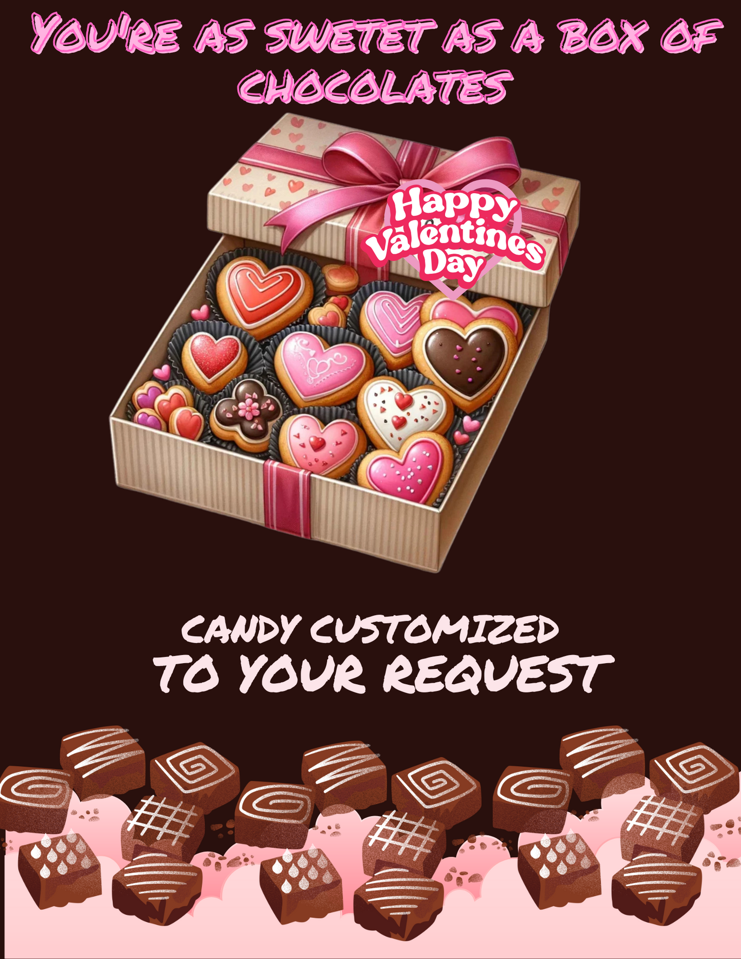 Custom Jumbo Valentine’s Day Cards