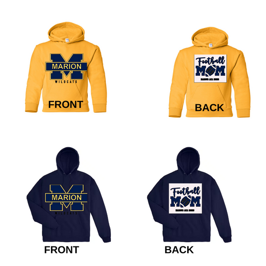 Custom Football Mom Hoodie